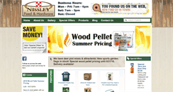 Desktop Screenshot of nissleyfeed.com