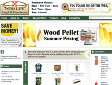 Tablet Screenshot of nissleyfeed.com